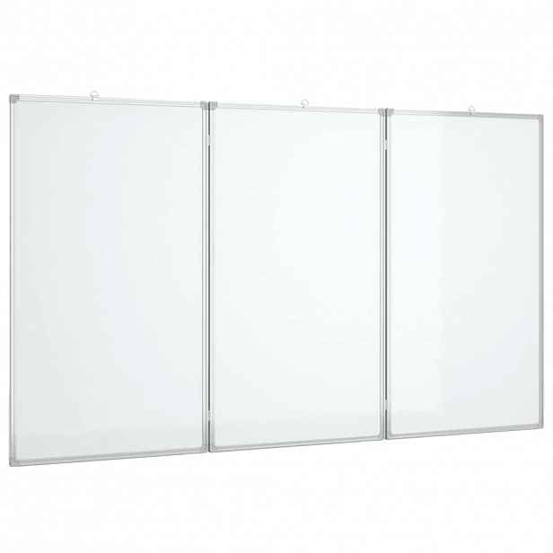 vidaXL Magnetická tabule rozkládací 180 x 80 x 1,7 cm hliník