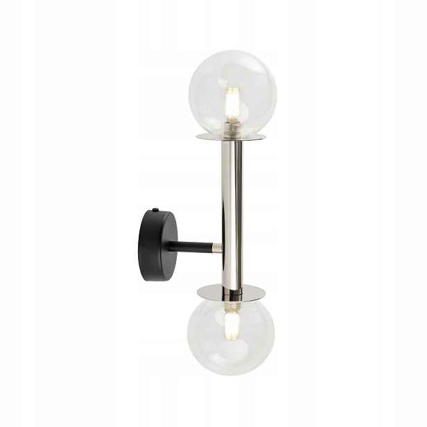 Nástěnná lampa Svítidlo Černá do ložnice 2xG9 37cm Sigma Lighting