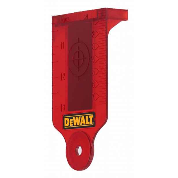 DeWALT - Zaměřovací terč pro červené lasery DE0730