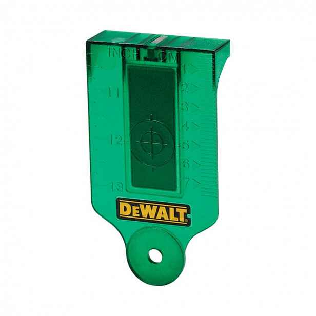 DeWALT - Zaměřovací terč pro zelené lasery DE0730G