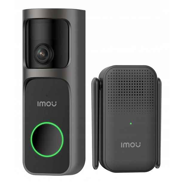 Imou DB-3EP-4M0W/DS3 sada dveřního zvonku Černá