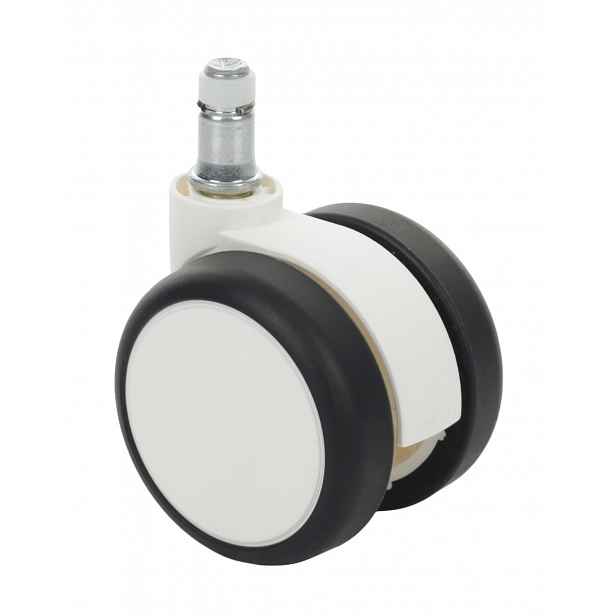 Kolečka měkká bílá 60 mm (5 ks)