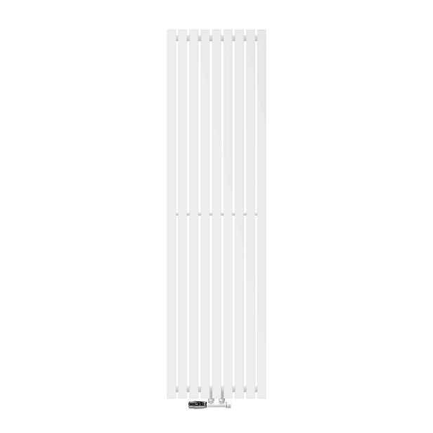 LuxeBath KOUPELNOVÉ těleso Stella 480x1800 mm, bílé, s rohovým ventilem