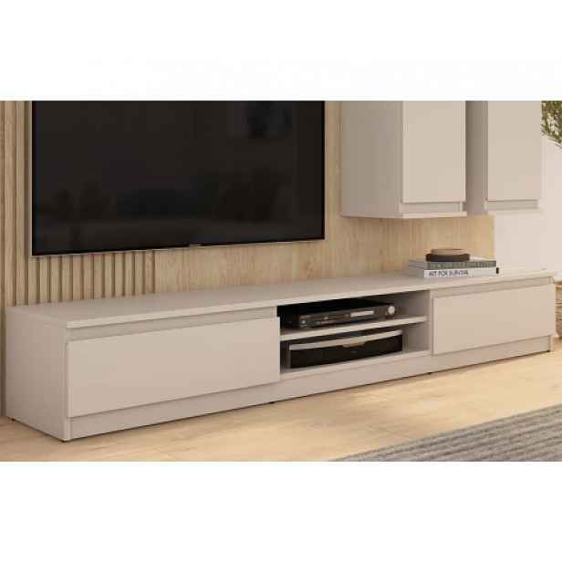 TV stolek Carlos, béžový kašmír, 175 cm