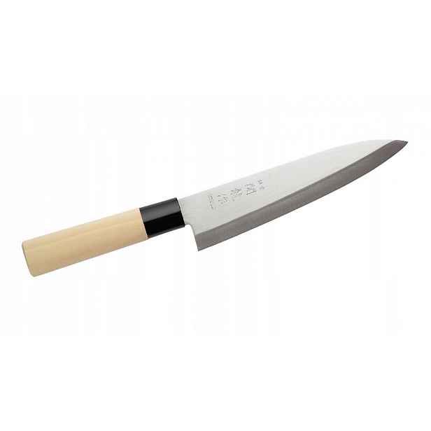 Nůž Šéfkuchaře Sekiryu Katei Gyuto 18 cm z oceli, univerzální dřevo