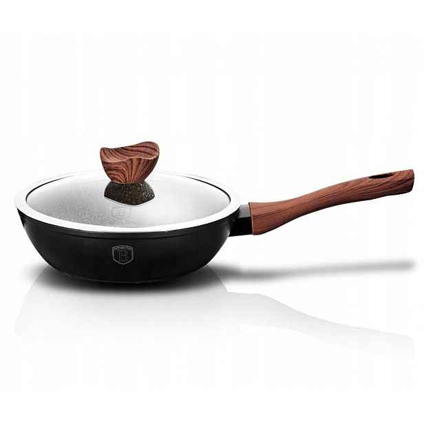 Tradiční pánev Berlinger Haus Ebony Rosewood 24 cm granitová BH-1718