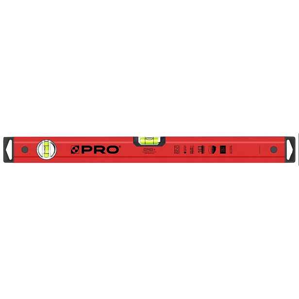 Vodováha PRO600 Mal. Červená 180 CM (1,8 m) Pro