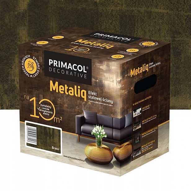Primacol Metaliq sada pro dekoraci Brass