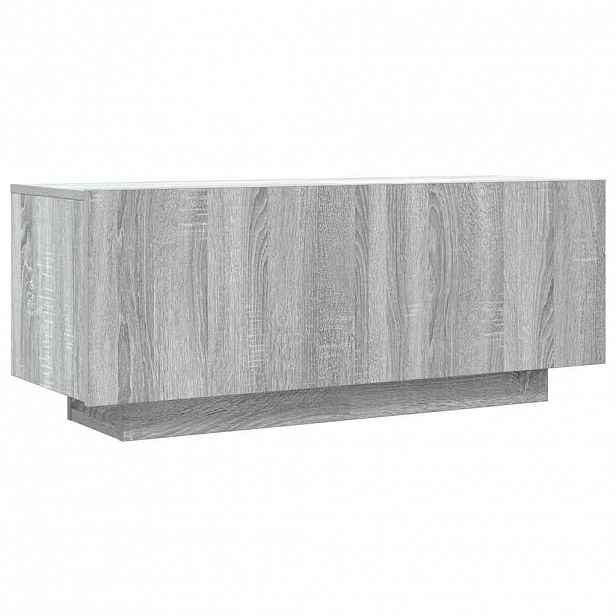 vidaXL TV skříňka šedá sonoma 100 x 35 x 40 cm kompozitní dřevo