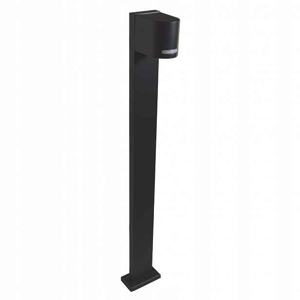Stojací zahradní sloupková Led lampa GU10 230V 80 cm, černá