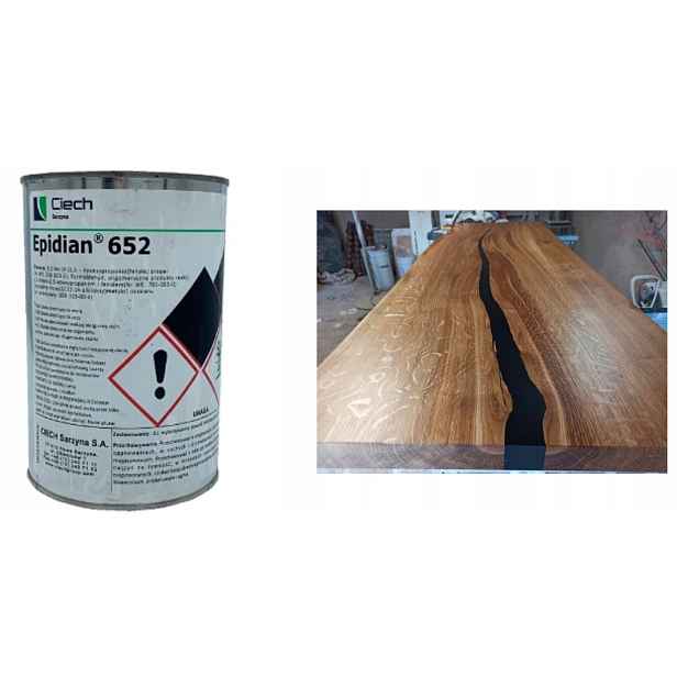 Epoxidová Pryskyřice Černá, kaňon, podlahová deska