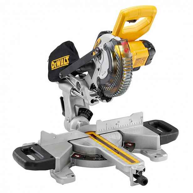 DeWALT - 18V AKU pokosová pila 184 mm, bez akumulátoru a nabíječky DCS365N