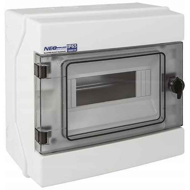 Modulární Hermetický Rozvaděč (500V Ac, 1000V DC) 1X8 Na Omítku (n+pe)