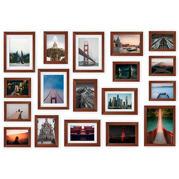 Multirama Madrid Sada fotorámečků bronzová