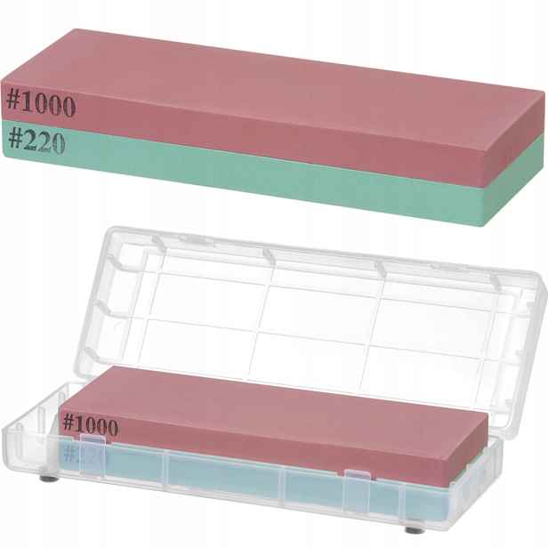 Japonský kámen na ostření nožů Naniwa 220/1000 Hendi 820667