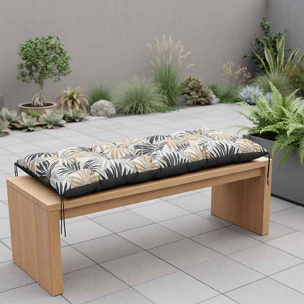 Prošívané sezení na lavici WILSON vzor 134 různé rozměry, polstr na zahradní lavici - sedák Mybesthome Rozměr: 120x40 cm