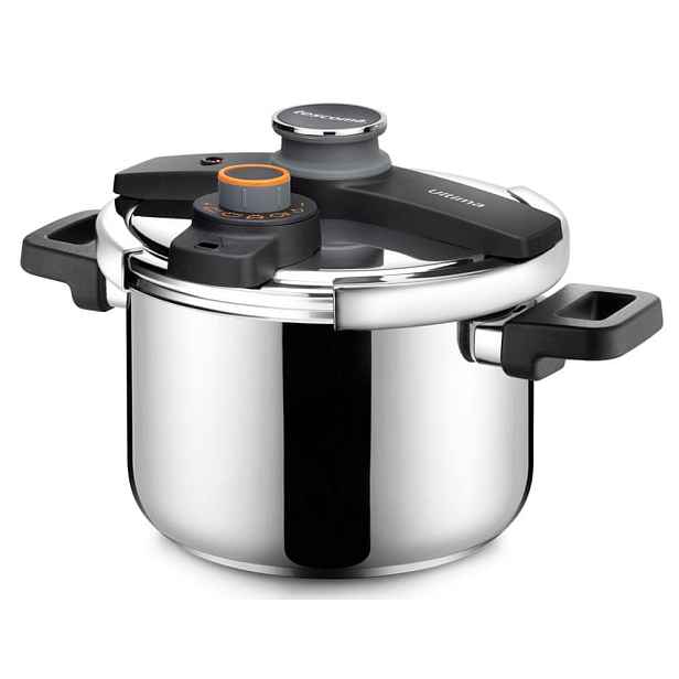 Tlakový Hrnec Tescoma Ultima 6 l indukční ocel 18/10 regulace tlaku
