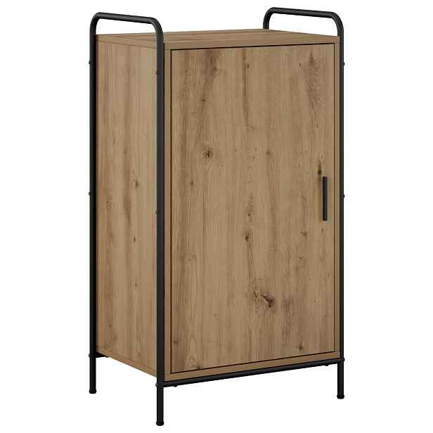 vidaXL Skříň na obuv 51 x 36,5 x 93 cm Kompozitní dřevo Dub artisan