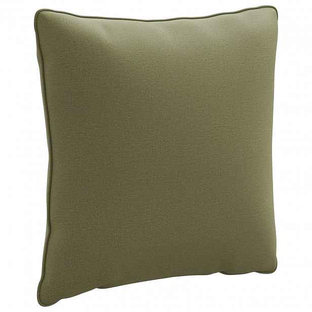 vidaXL 1-dílné zádové polstrování PUTTEN 100% polyester Olivově zelená