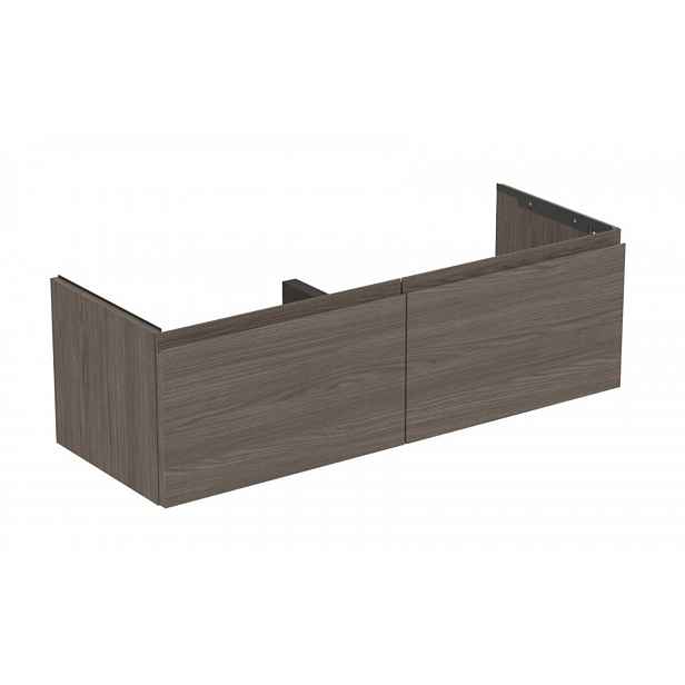 Ideal Standard Finesse - Umyvadlová skříňka, 120x44x37 cm, 2 zásuvky, Dark Elm E3389UR