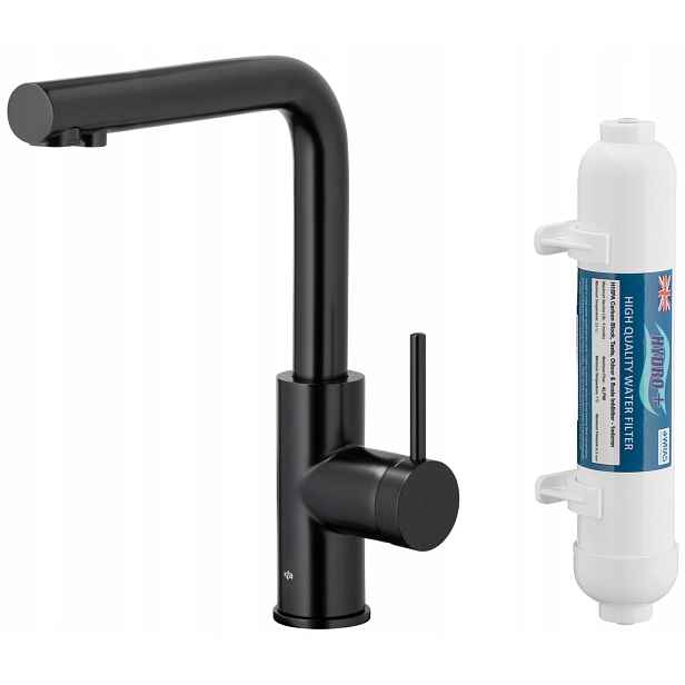 Kfa Kuchyňská Baterie Duero Pure Basic, Černá Filtr Hydro+