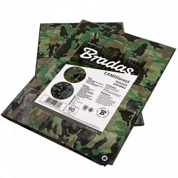 Plachta zakrývací maskovac CAMOforest 3 x 3 m 90 g. PLCF903/3