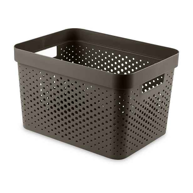 Plastový košík 27x36x22 cm Infinity Dots – Curver