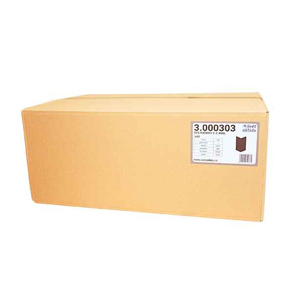 SVU Ručníky Z-Z , ŠEDÉ, 1-vrstvé, recykl, (bal. 4000 ks) 0303
