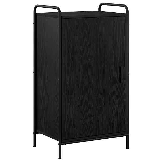 vidaXL Skříň na obuv 51 x 36,5 x 93 cm Kompozitní dřevo Černý dub