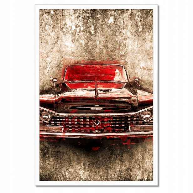 Plakáty v rámu 40x60 Červený Buick