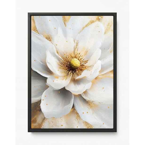 Obraz Rám American Box Příroda Bílý Květ Magnolie Glamour 60x80