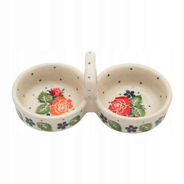 Solnička Pepřenka 12 cm Keramika Bolesławiec