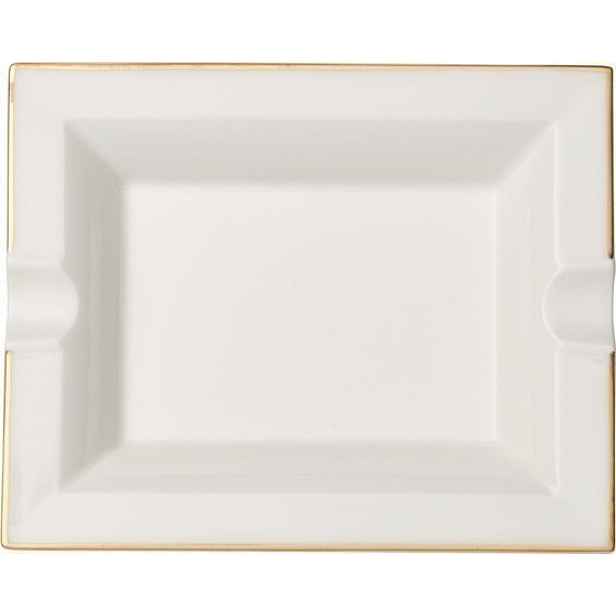 Villeroy & Boch Anmut Gold porcelánový popelník, 17 x 21 cm