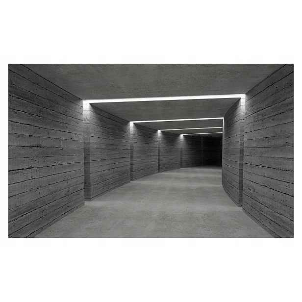 Vliesová fototapeta Beton a dřevo Textura Loft Šedá 254x184 lepidlo