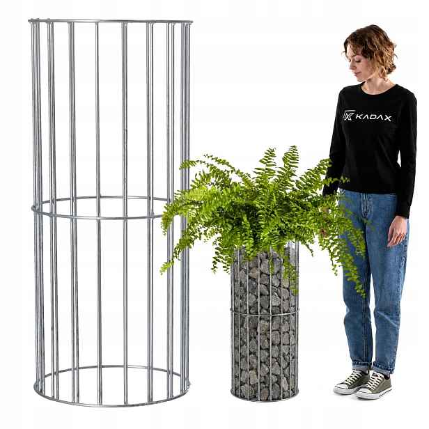 Zahradní Pergola Na Rostliny Květin Sloup Na Květiny Kovová 80 cm Kotvy