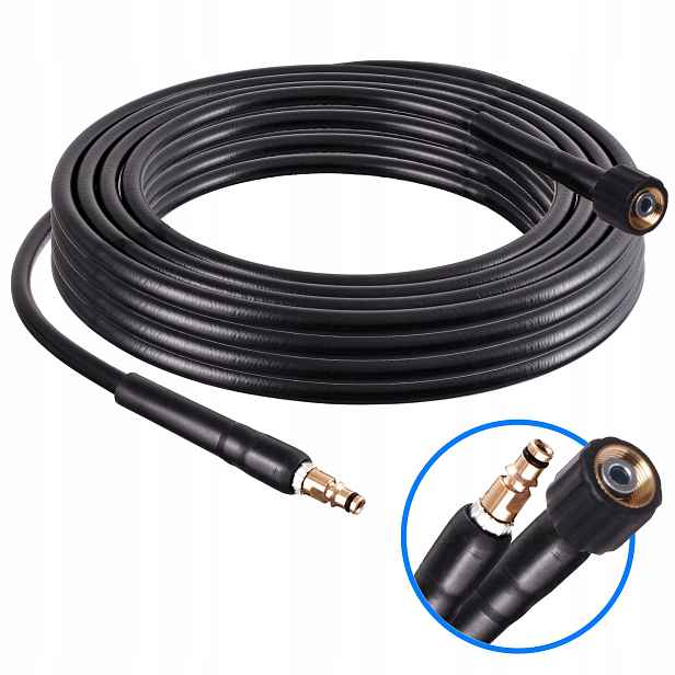 Tlaková Čisticí Hadice 10 m Pro Karcher K2 K3 K4 K5 K7 M22x1,5 Click