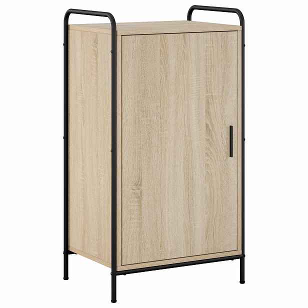 vidaXL Skříň na obuv 51 x 36,5 x 93 cm Kompozitní dřevo Dub sonoma