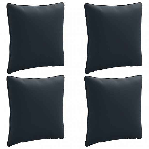 vidaXL 4-dílné zádové polstrování PUTTEN 4 pcs 100% polyester