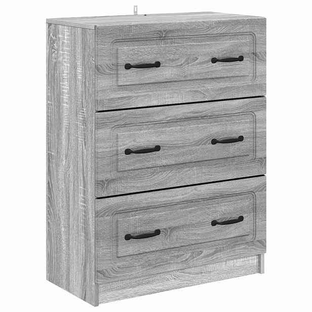 vidaXL Skříň se zásuvkami 66 x 34,5 x 87 cm Kompozitní dřevo