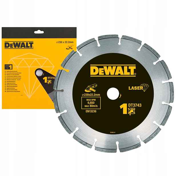 Diamantový Kotouč Segmentový 230 x 22,2 MM DT3743 Dewalt