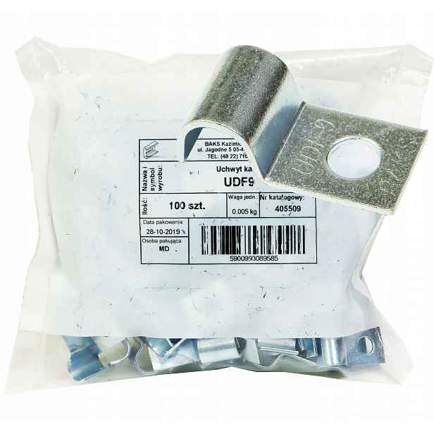 100 x kabelový držák Baks Udf 9 405509
