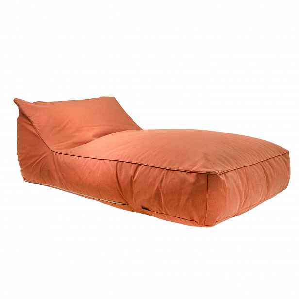 AKCE Sedací vak / lehátko COSYBAG 160x90cm, oranžová II. jakost