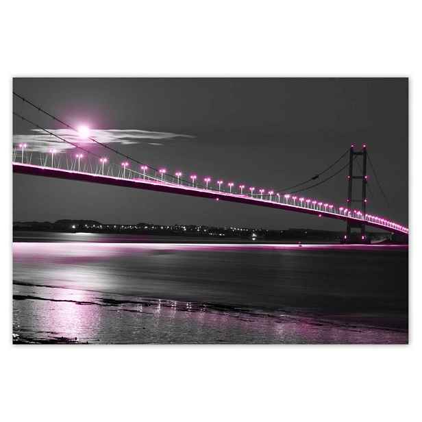 Plakáty 200x135 Fialové osvětlení