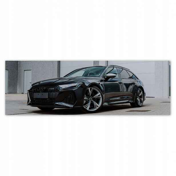 Plakáty 200x66 černé Audi Rs