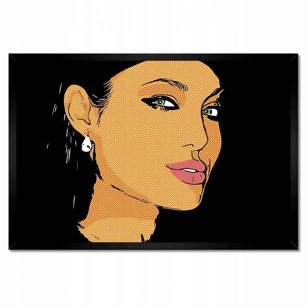 Plakáty v rámu 60x40 Angelina Jolie Herečka