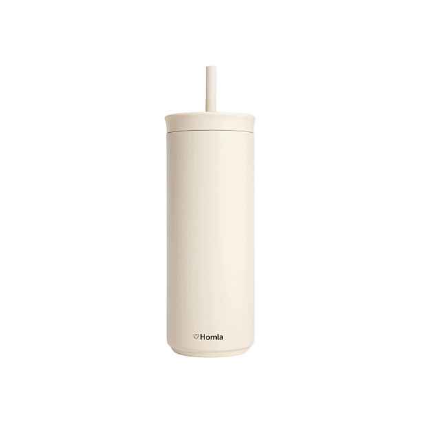 Termohrnek Cocoa se smetanovou slamkou 500 ml Homla