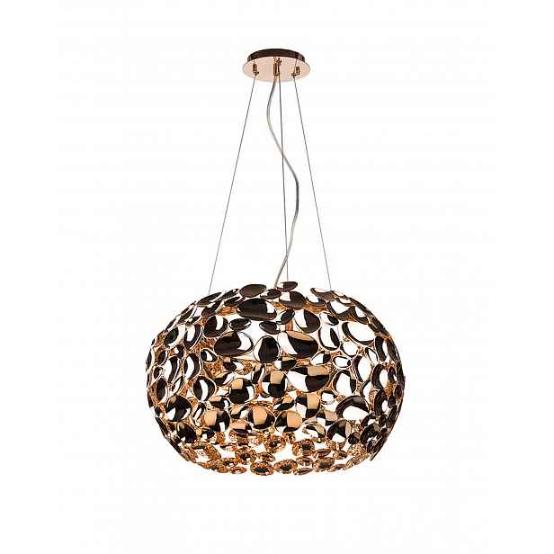 Závěsná lampa Carera Gold