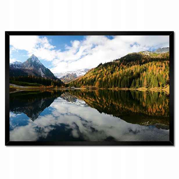 Plakáty v rámu 60x40 Alpský pohled