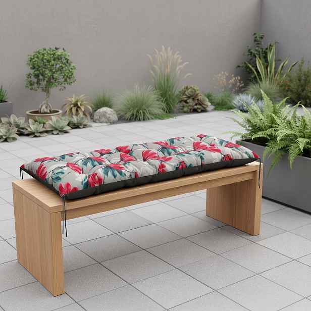 Prošívané sezení na lavici WILSON vzor 132 různé rozměry, polstr na zahradní lavici - sedák Mybesthome Rozměr: 120x60 cm
