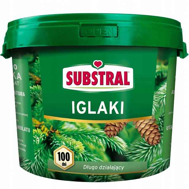 Hnojivo Substral 100 dní pro jehličnany azalky kyselomilné 5 kg